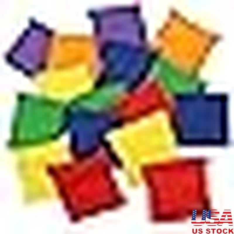 Durable Multicolor Bean Bags Backyard Games Parties Family Fun School Activities