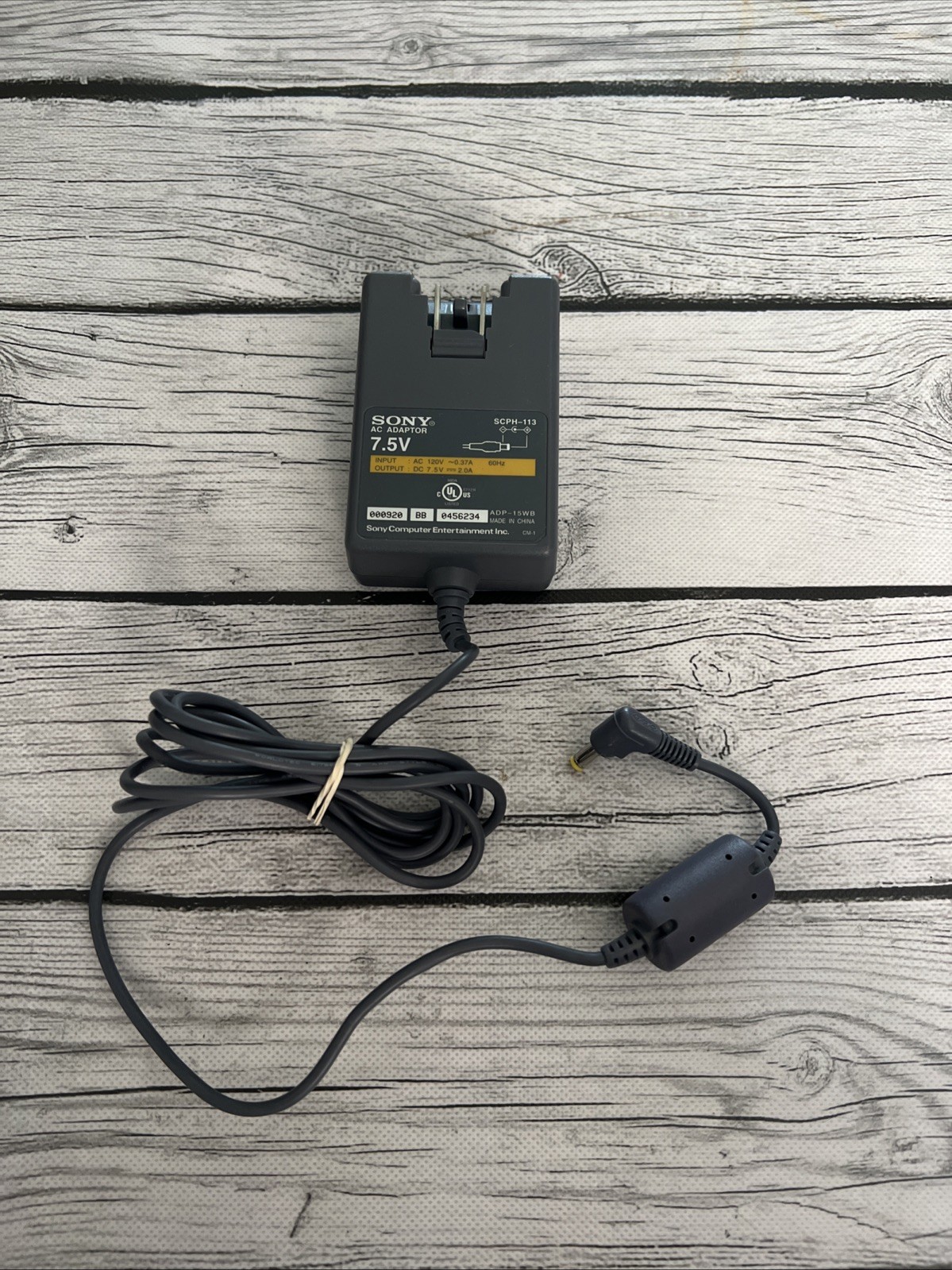 Sony OEM AC Adaptor 7.5V 2.0A SCPH-113 Adapter PlayStation Ps One Psone