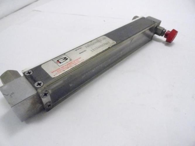 199108 Old-Stock; Brooks 1355-01C1BAS Flow Meter 0-11; 10 S.C.F.H Argon
