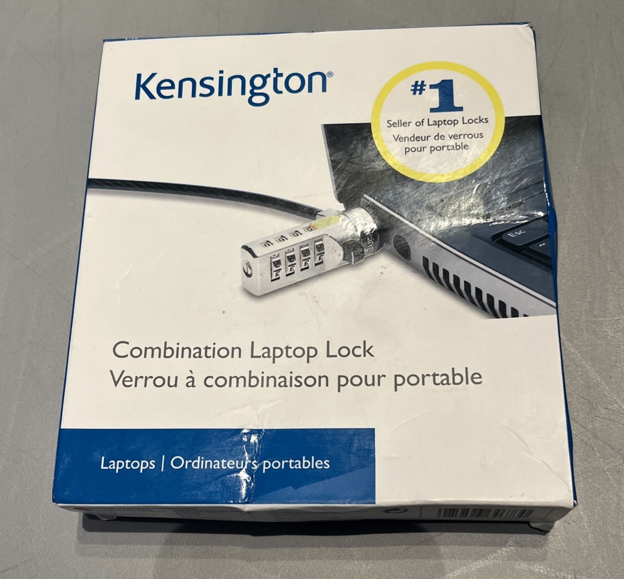 Kensington Combination Laptop Computer Lock K64673AM New Open Box
