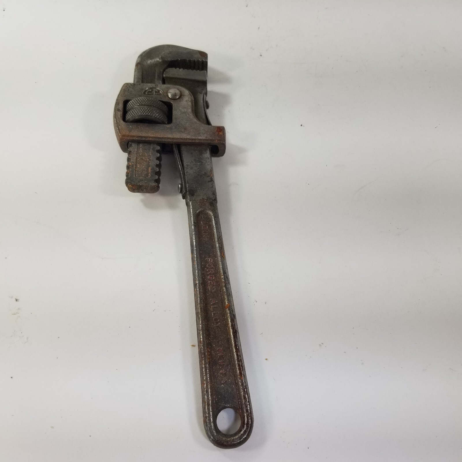 Vintage Lectrolite 10 Inch Pipe Wrench Defiance Ohio USA