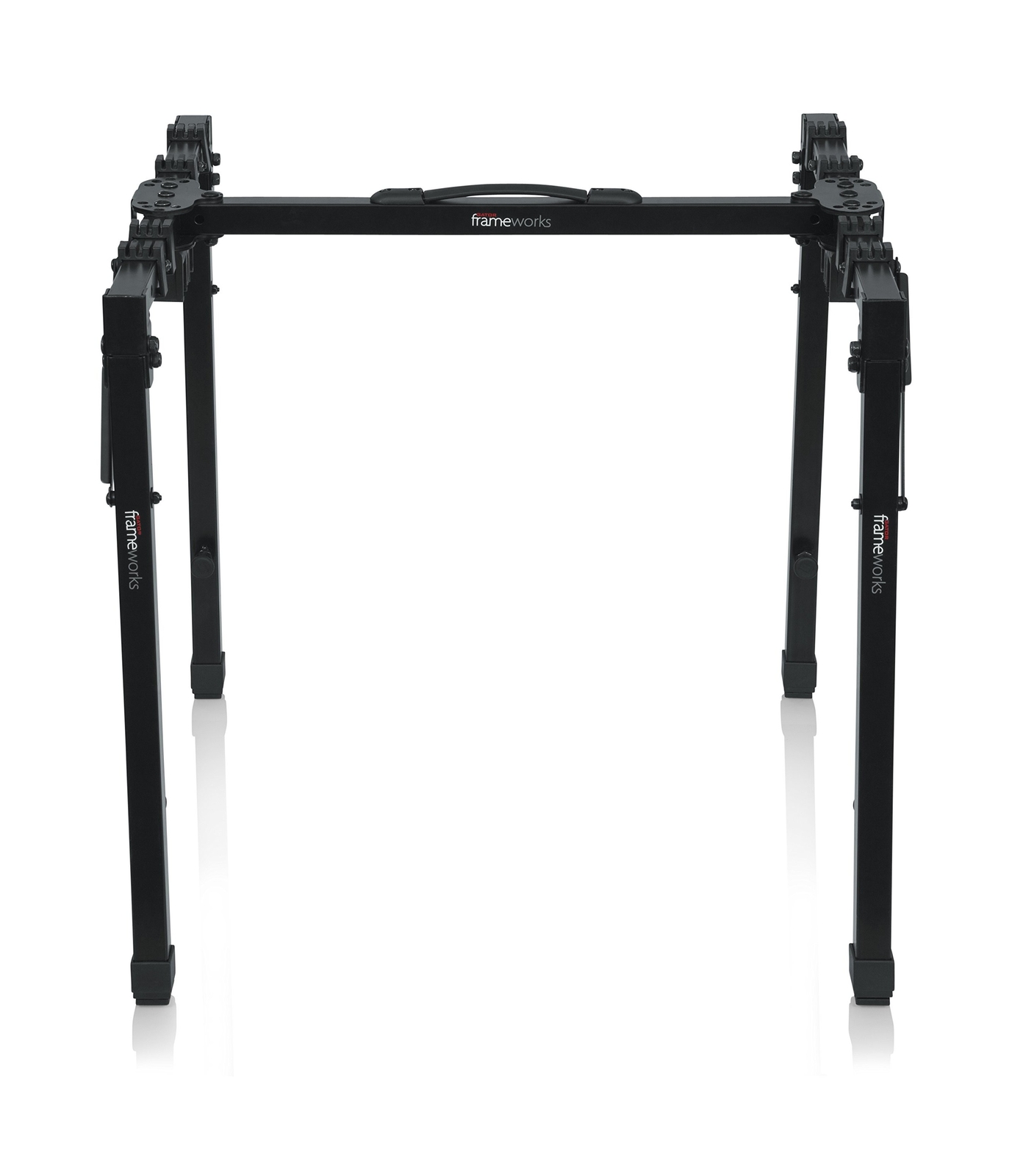 Gator Frameworks Adjustable T-Stand Folding Workstation or Keyboard Stand; We...