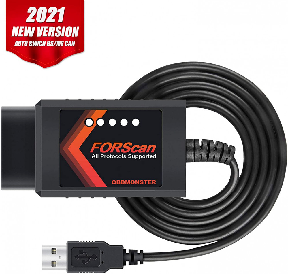 [FORScan Pro] FORScan ELM327 OBD2 Adapter Compatible with F150 F250 and...