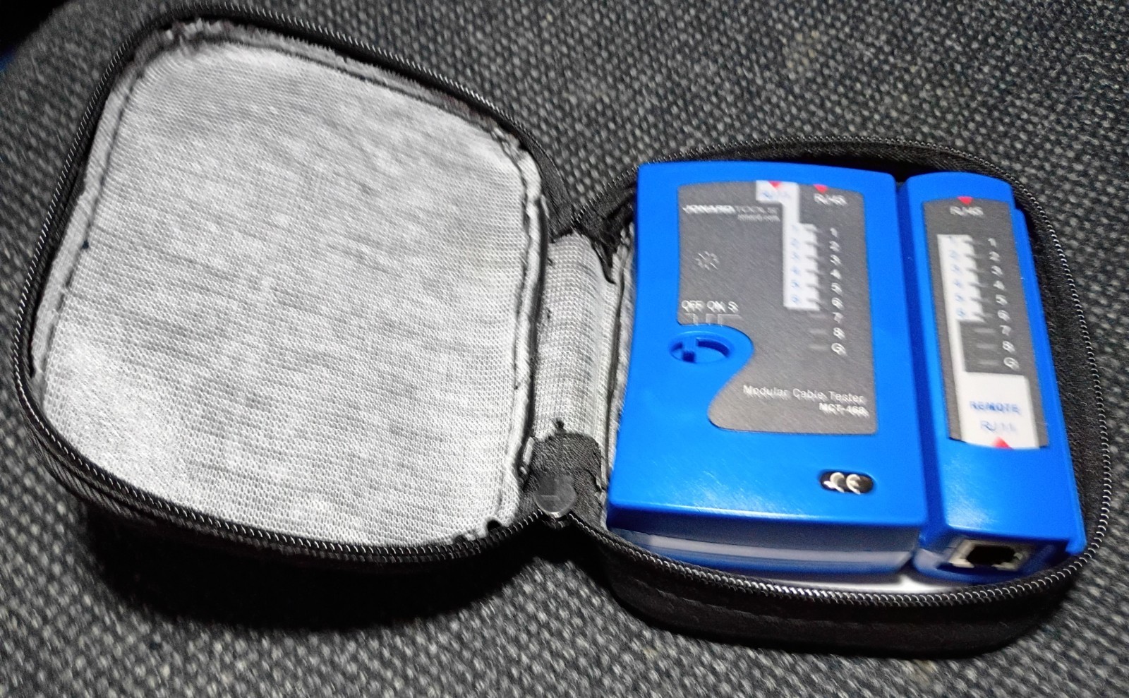 JONARD TOOLS MCT-468 Modular Cable Tester with Carrying Case
