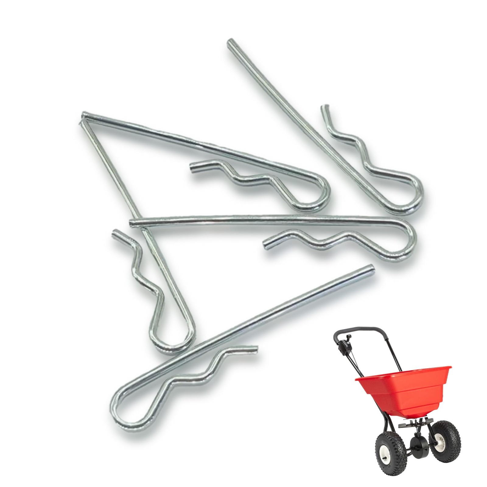 ANSUDT 33117 for Earthway Spreader Agitator 2040PIPLUS, 2050P, 2130, white