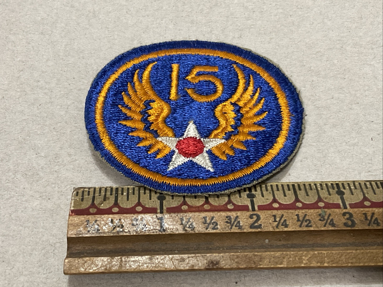 Original WWll 15th Army Air Corp Patch