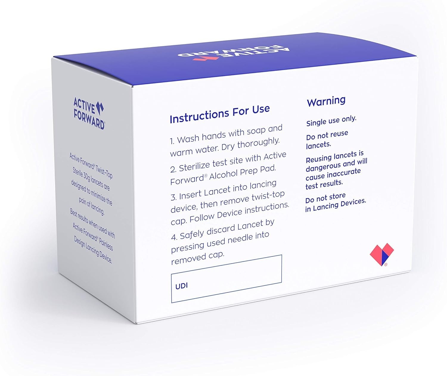Complete Microlet Lancing Device with 100 Lancets for Comfortable Blood Testing