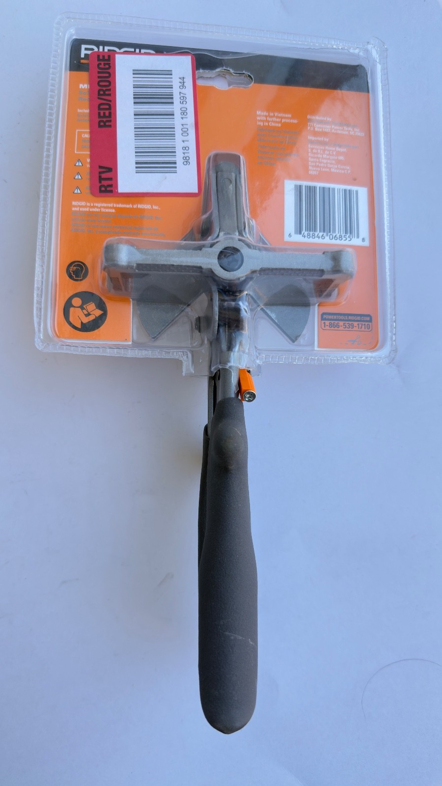 RIDGID FT6012 Miter Trim Cutter - Gray