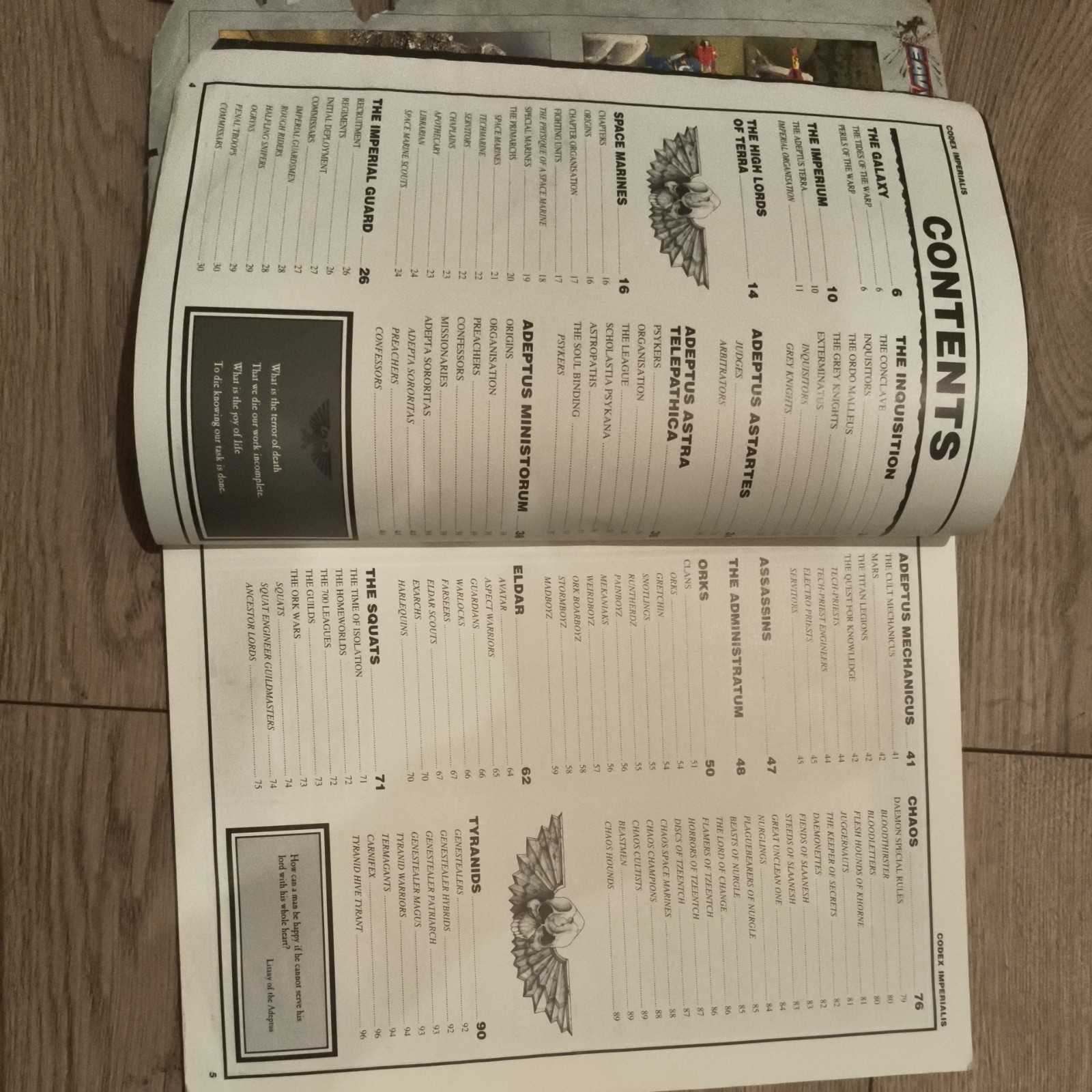 Codex Imperialis, Rogue Trader 2nd Ed, 1993 Warhammer 40k