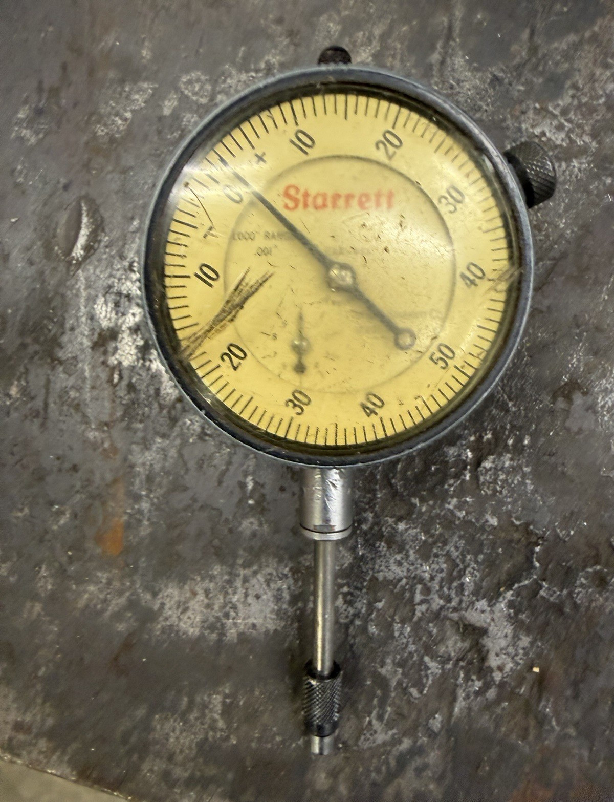 Starrett Dial Indicator 0-1” Reso .001