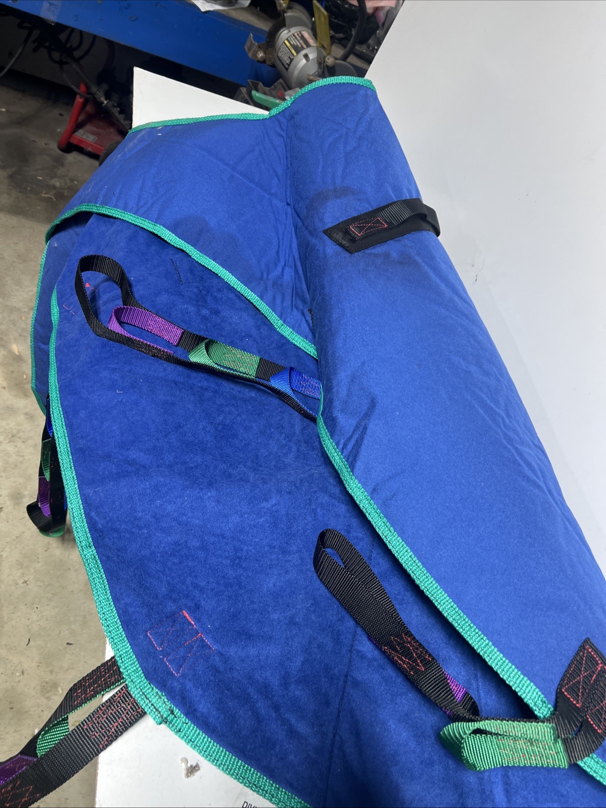 Invacare Reliant Divided Leg Sling with Head Support for Patient - L 450lb Max