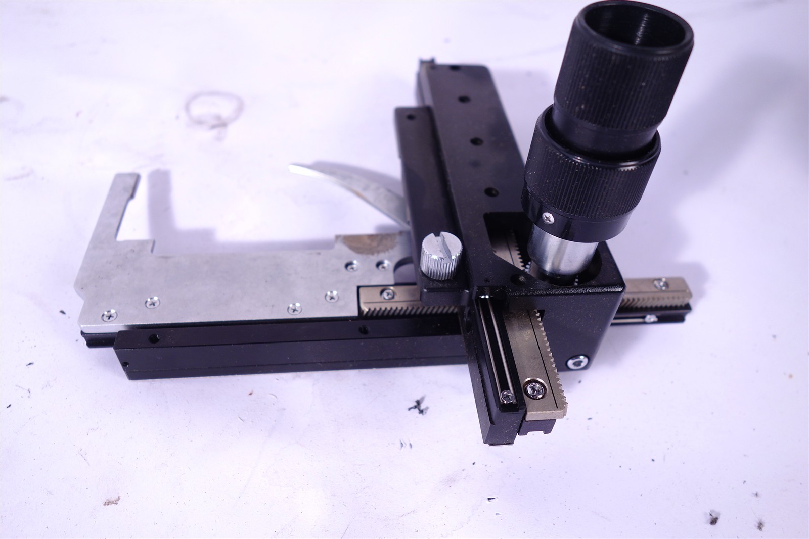 Olympus CHT / CH2 Laboratory Microscope XY Stage Working but tight.