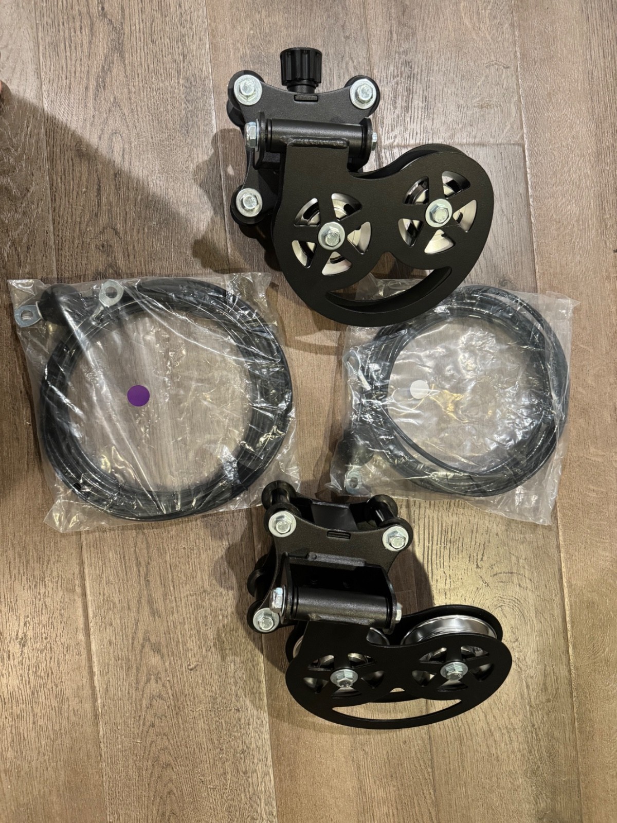 major fitness adjustable pulley carriage
