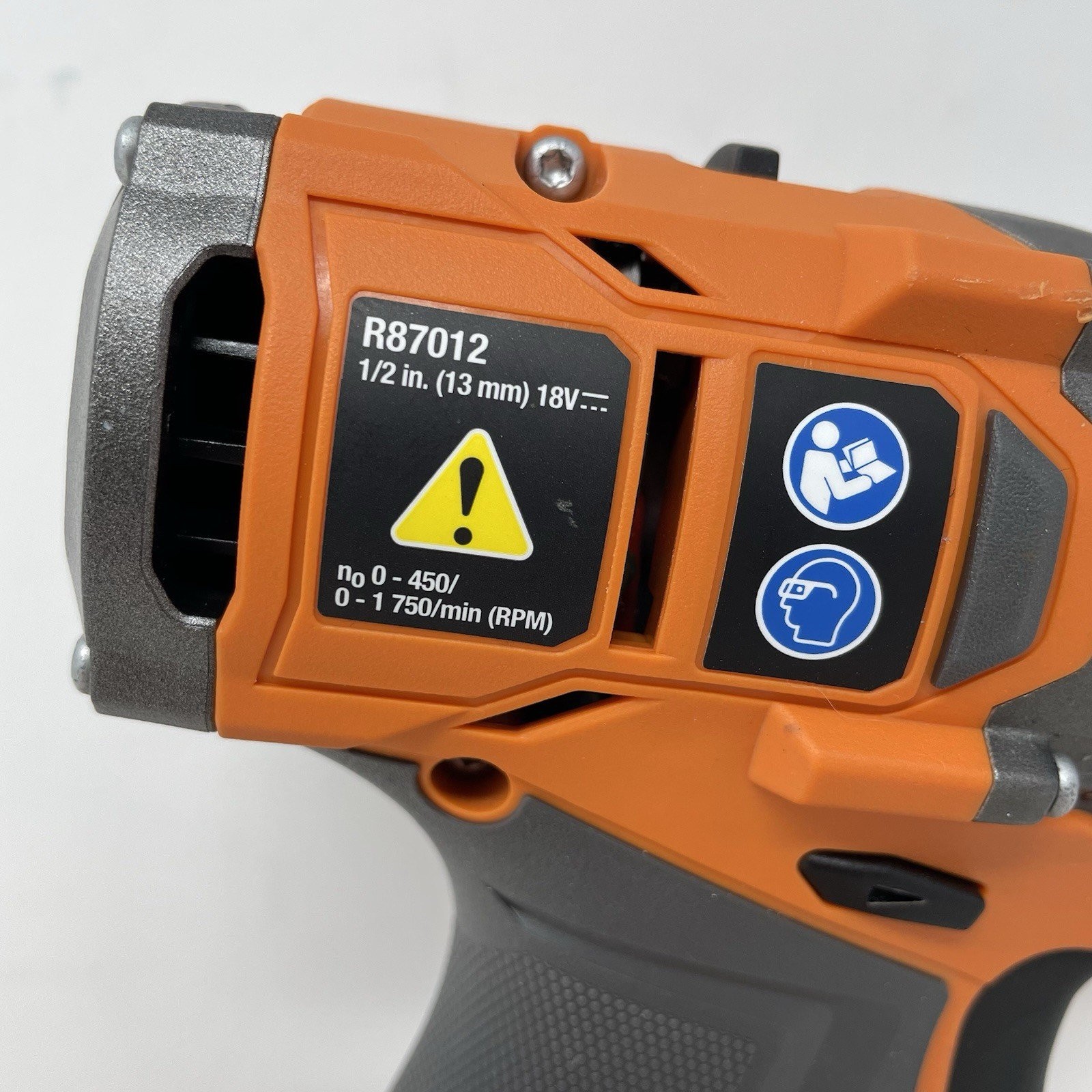 Ridgid 18V Subcompact 1/2 in Drill Driver Brushless Model R87012 *Tool Only*