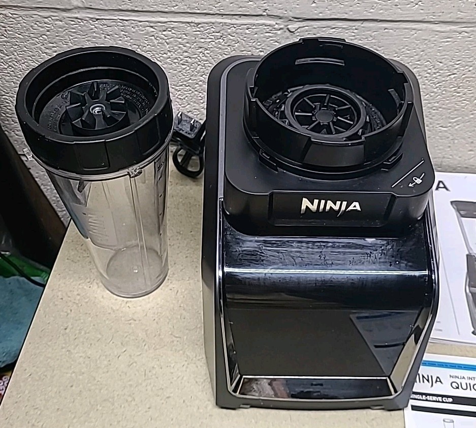 Ninja CT680CO2SS Intelli-Sense Touchscreen Kitchen System Base/Cup/Blade TESTED