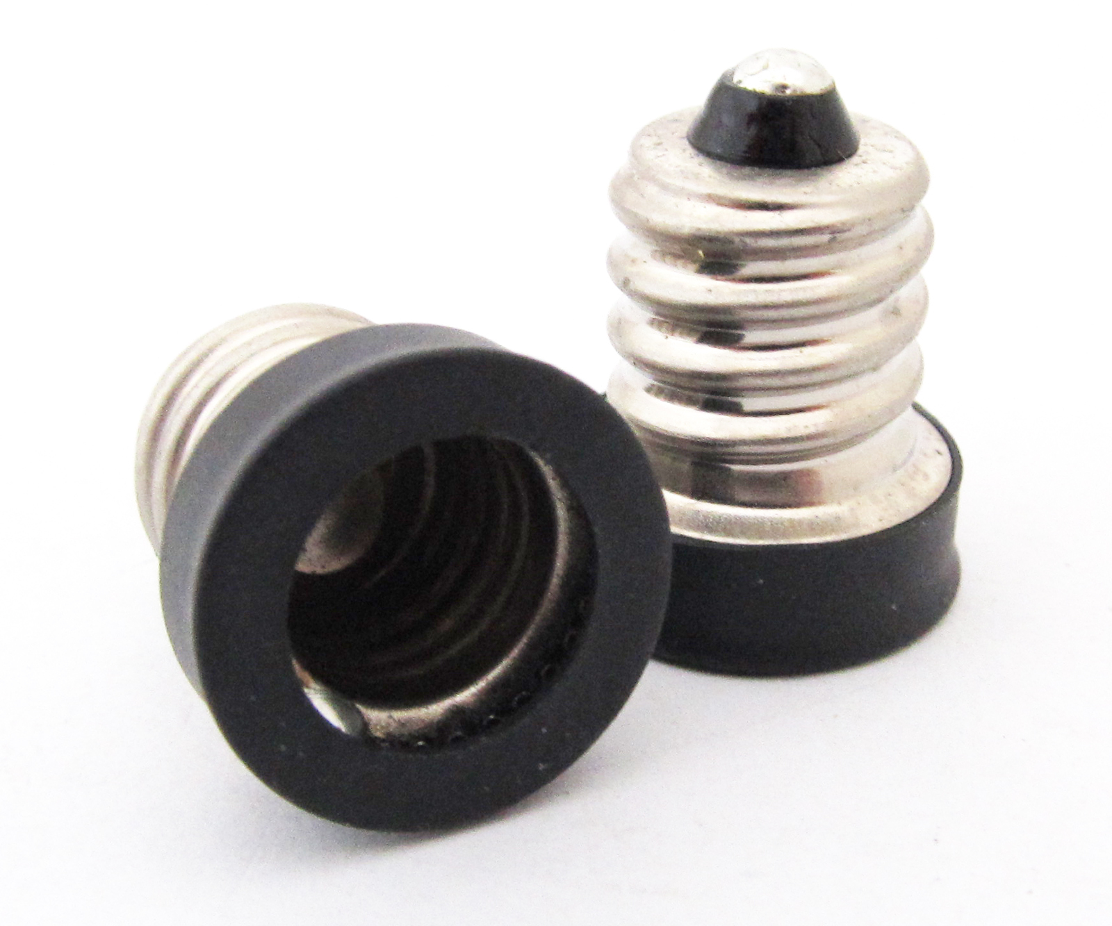 10pcs E12 Male to E10 Female Base LED Light Bulb Adapter Holder Socket Converter