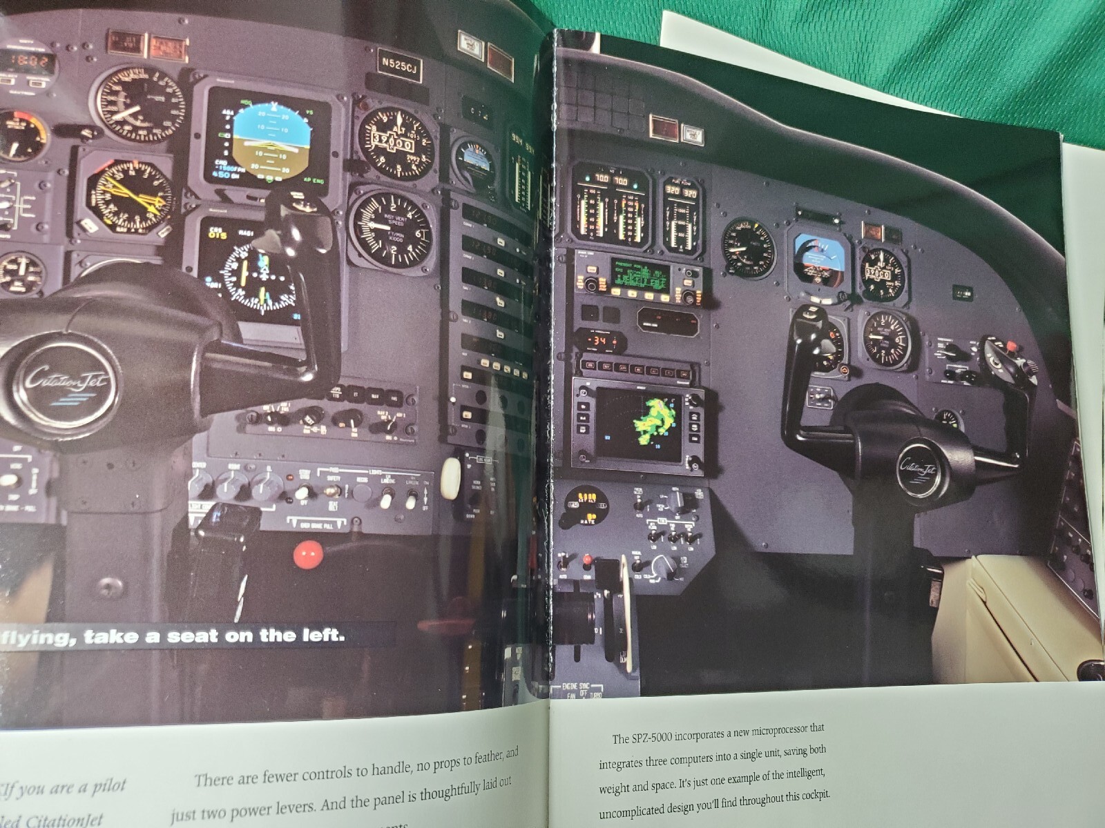 CESSNA CITATION JET Brochure & Specification & Description BOOKLET