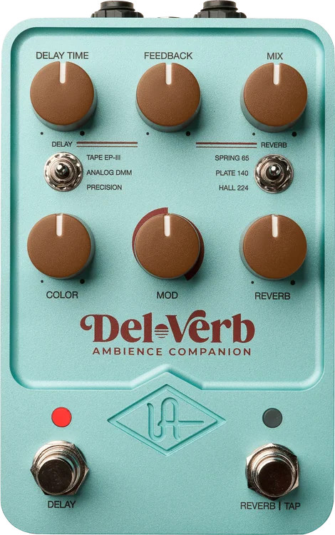 Universal Audio Del-Verb Ambience Companion Reverb and Delay Pedal