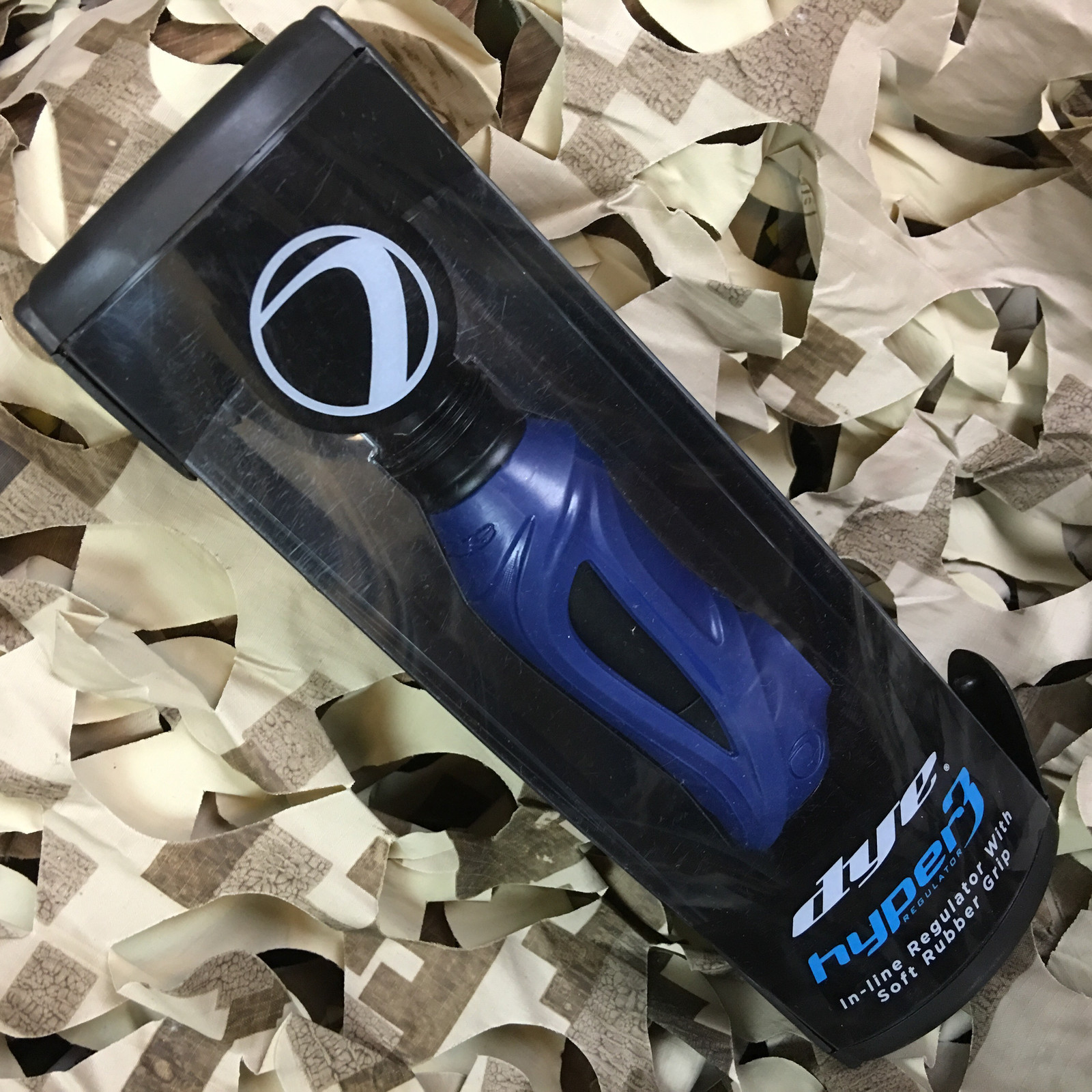 NEW Dye 2.0 Hyper 3 Inline Gun Reg Regulator (Standard Thread) - Blue