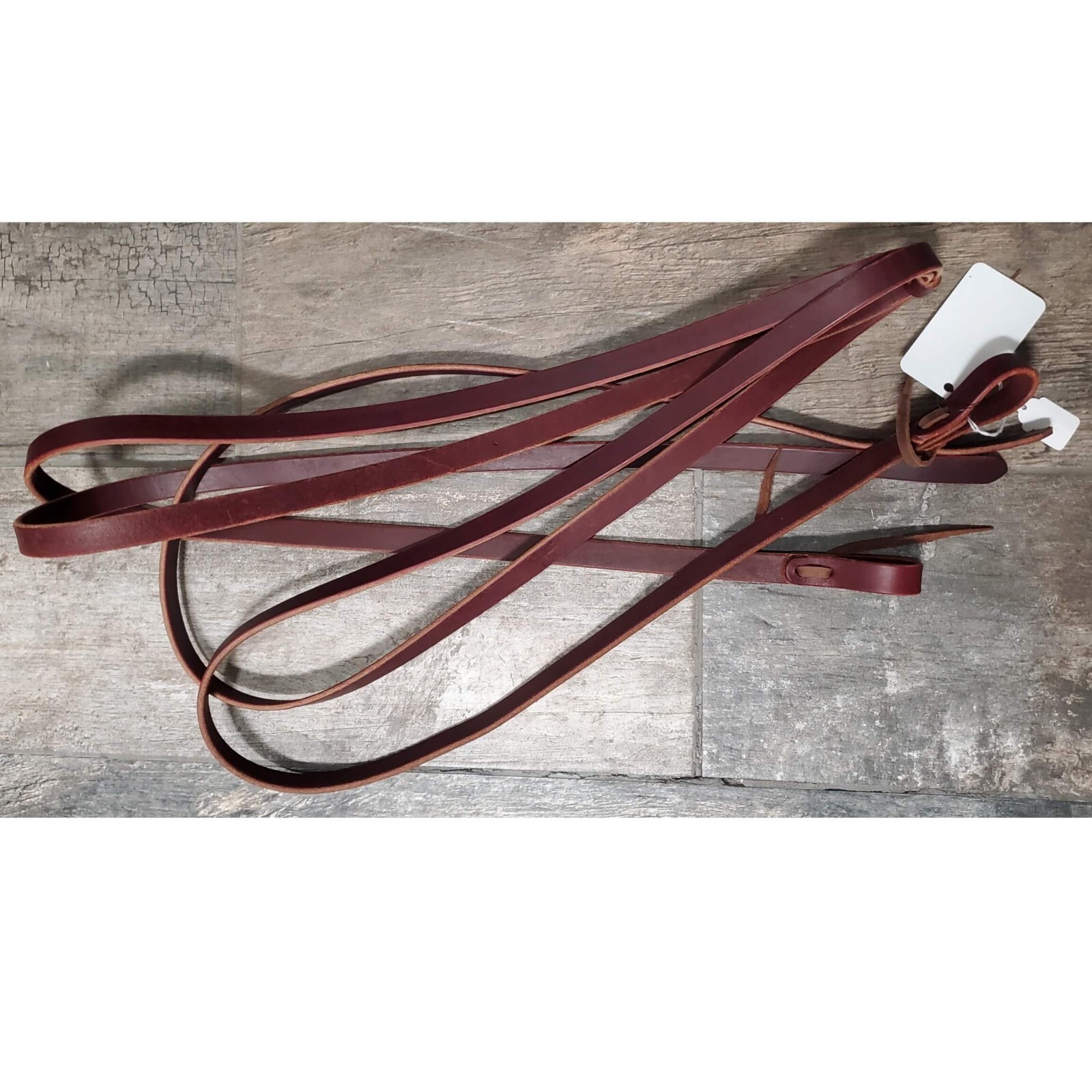New 3/4" x 8' Premium Latigo Leather Split Reins