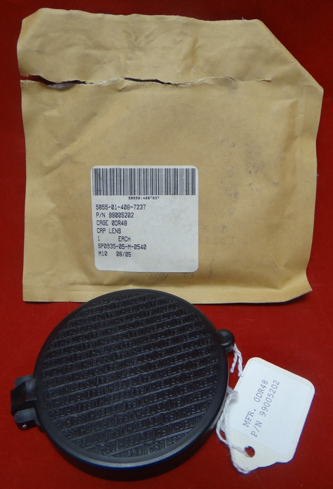 OP/TECH USA Lens Cap 0DR48, 99005202, 5855-01-406-7237