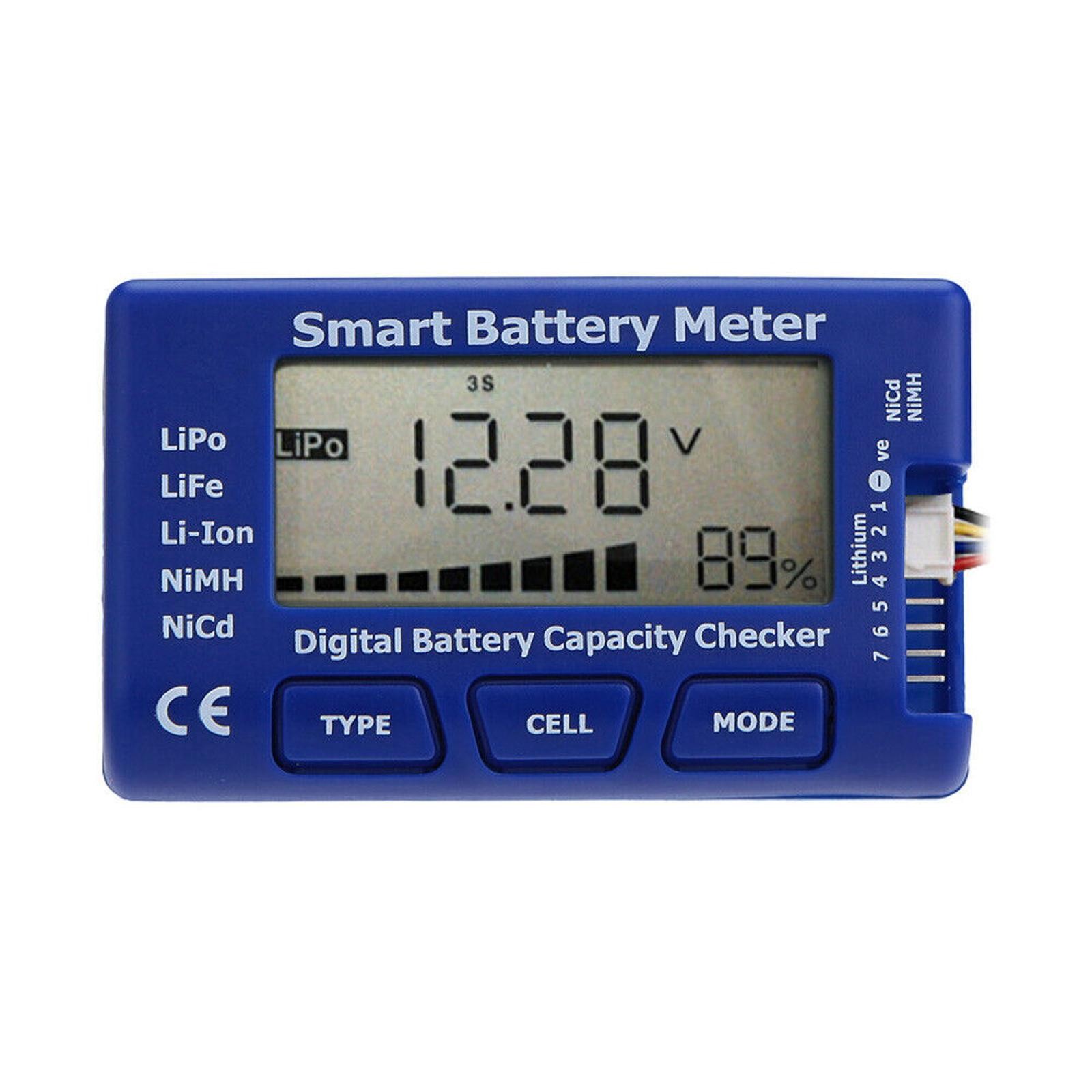 1-24V Digital Smart Battery Meter Capacity Checker Steering Gear Tester Detecter