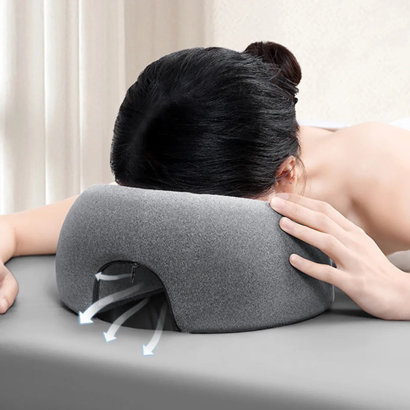 Face Down Pillow Desk Nap Pillow Prone Resting Comfort Memory Foam Ergonomics