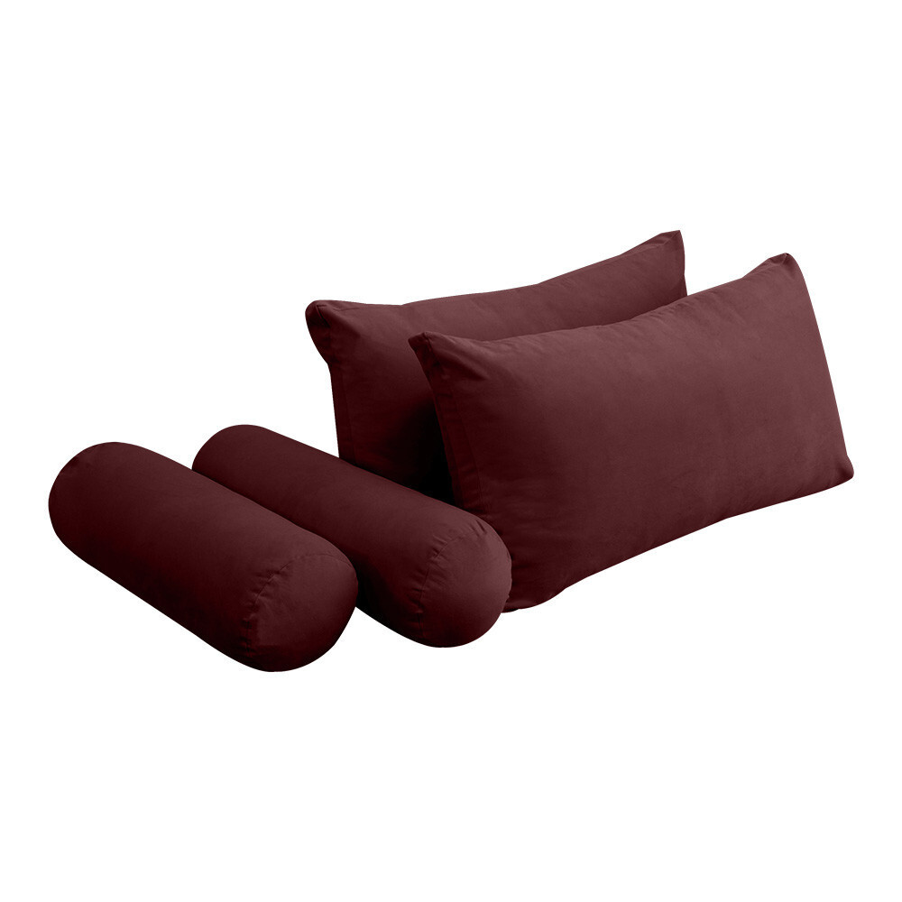 STYLE V2 TwinXL Velvet KnifeEdge Indoor Daybed Mattress Pillow |COVER ONLY|AD368