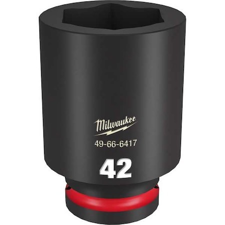 Milwaukee Tool 49-66-6417 42Mm Shockwave Impact Duty 3/4 In. Drive Deep Well 6