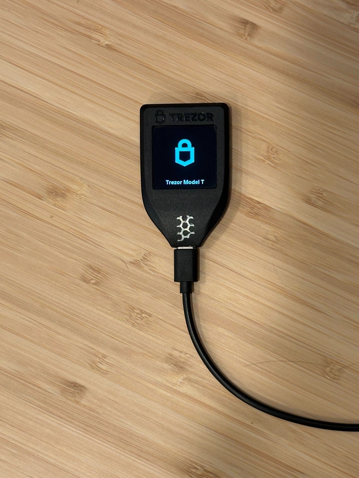 Trezor Model T Cryptocurrency Hardware Storage Wallet Touchscreen USB C