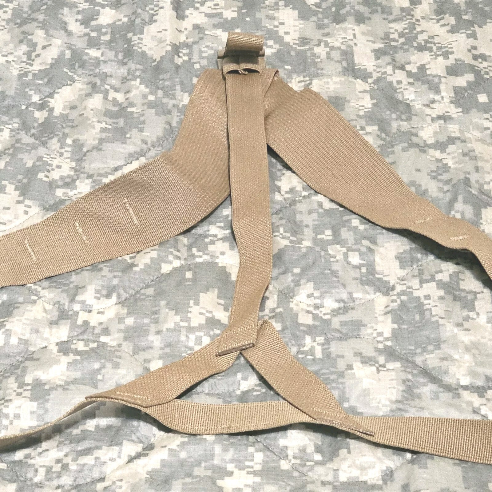 NEW USMC TAPS PANEL SHOULDER STRAPS COYOTE