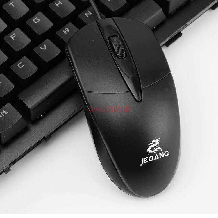 JEQANG USB Wired Computer Mouse for PC Laptop Desktop Computers