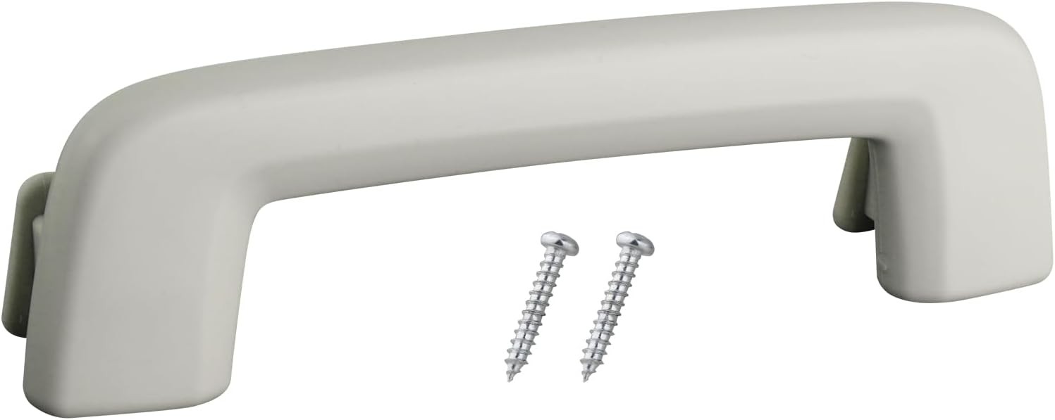 TQPONLY Interior Grab Handles Grips Compatible with Front Handle, gray-beige