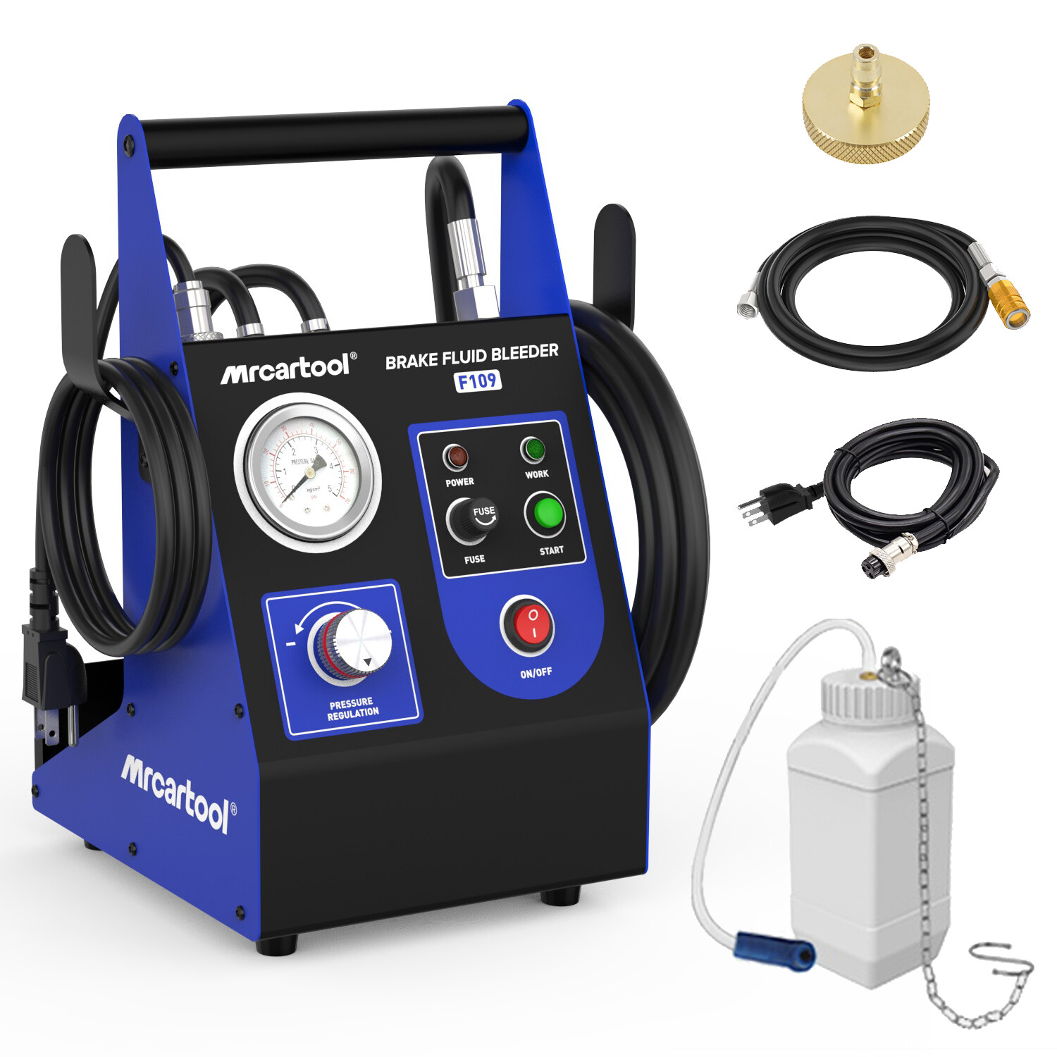 Brake Fluid Bleeder Kit Electric Brake Fluid Extractor Brake Pressure Bleeder