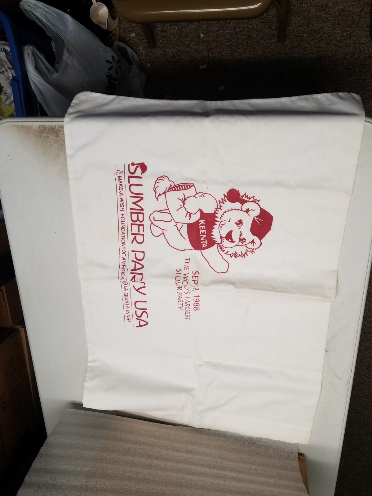 Slumber Party USA 1988 Make-A-Wish Foundation Pillow Case (M)