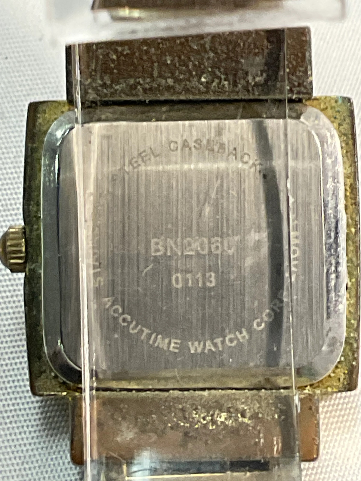 Vivani Bracelet Style Green Opal Women's Watch Silvertone Band