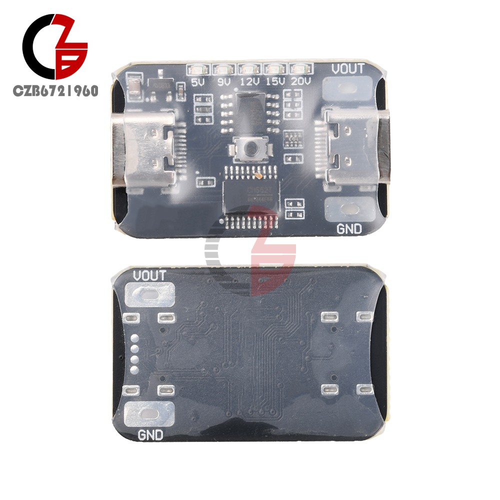 PD Fast Charging Deception Module PD2.0/3.0 Decoy Adjustable Voltage Aging Test