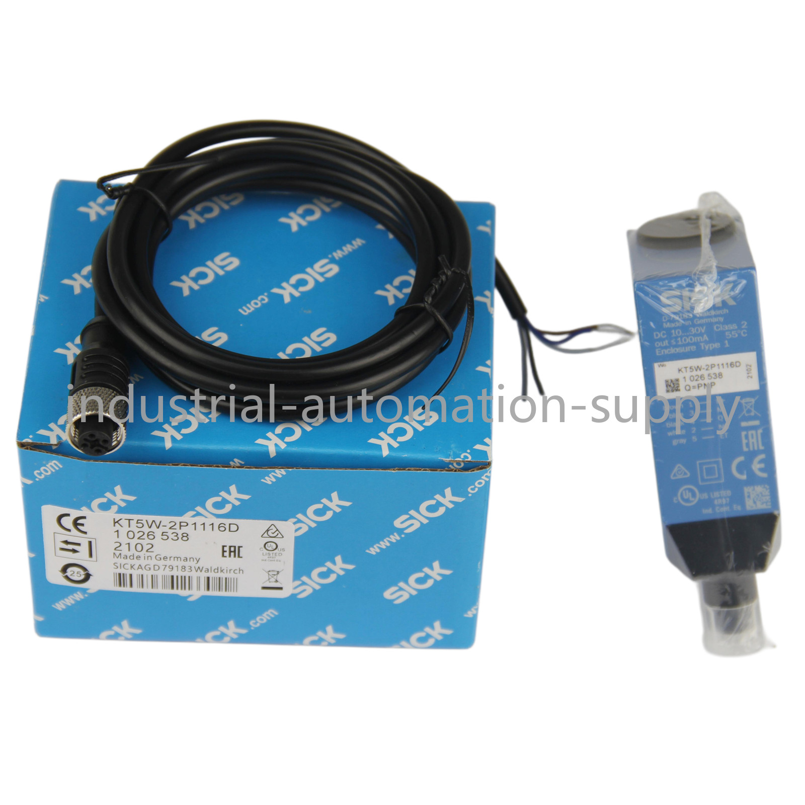 Brand New Sick KT5W-2P1116D 1026538 Contrast Sensor Switch