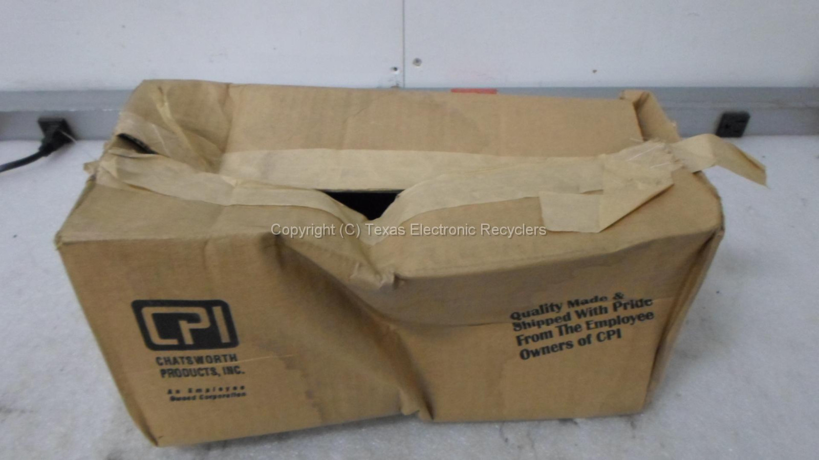 CPI Chatsworth Products Inc 12891703 Cable Guide 7 RMU BK