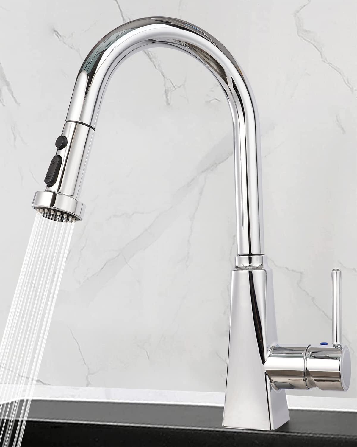 Pull Down Kitchen Faucet Head Replacement, Sink Faucet Sprayer Head Nozzle