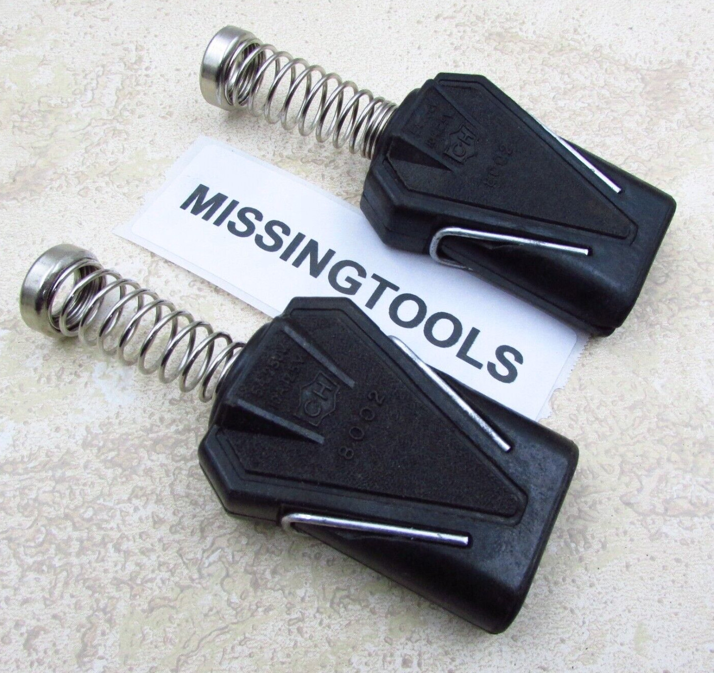2 PACK Vintage Cutler Hammer Small Appliance Cord End 2 Prong Bakelite USA  Made