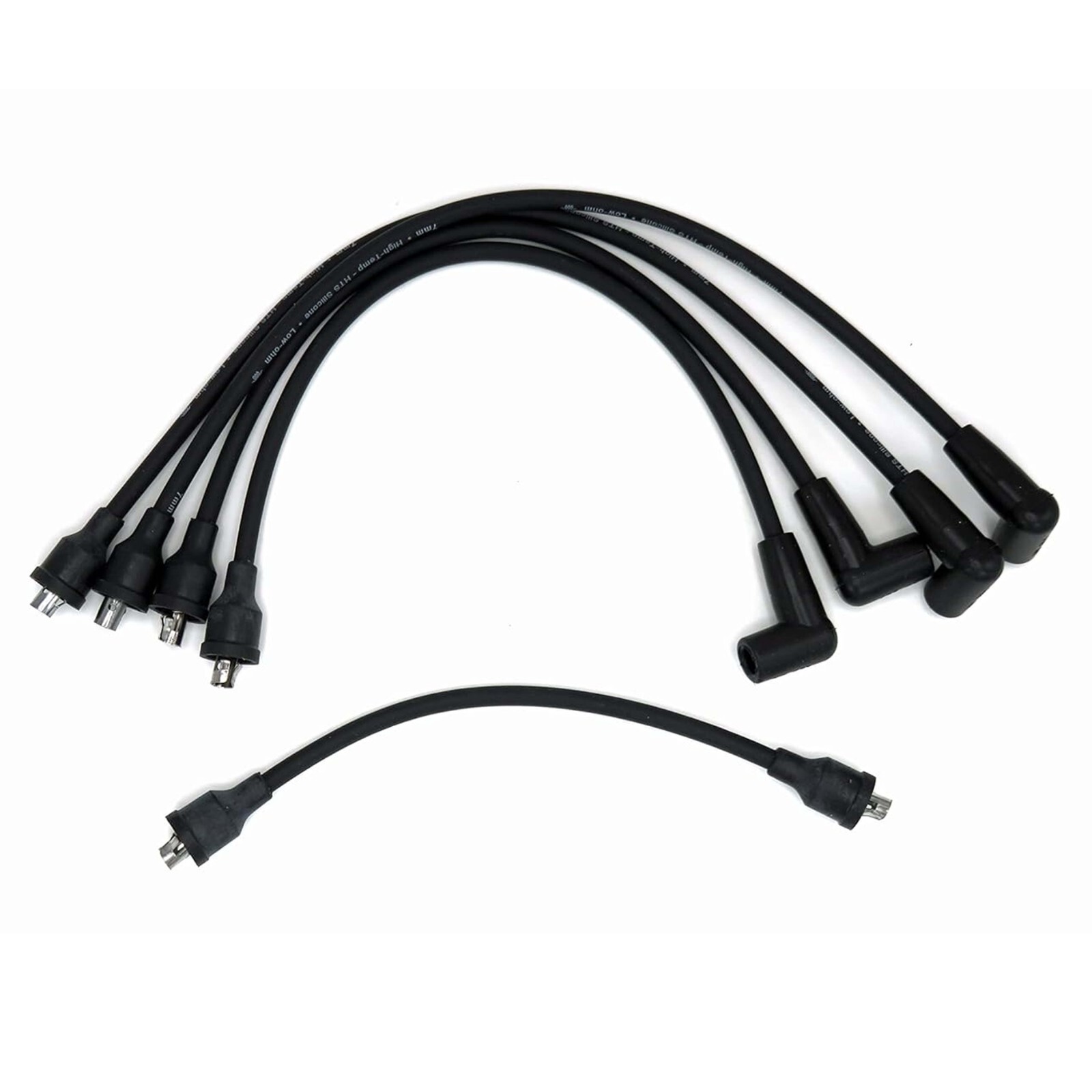 Spark Plug & Ignition Wire Set for IH Farmall Cub, A, B, C, H, M, 100, 200, 300,