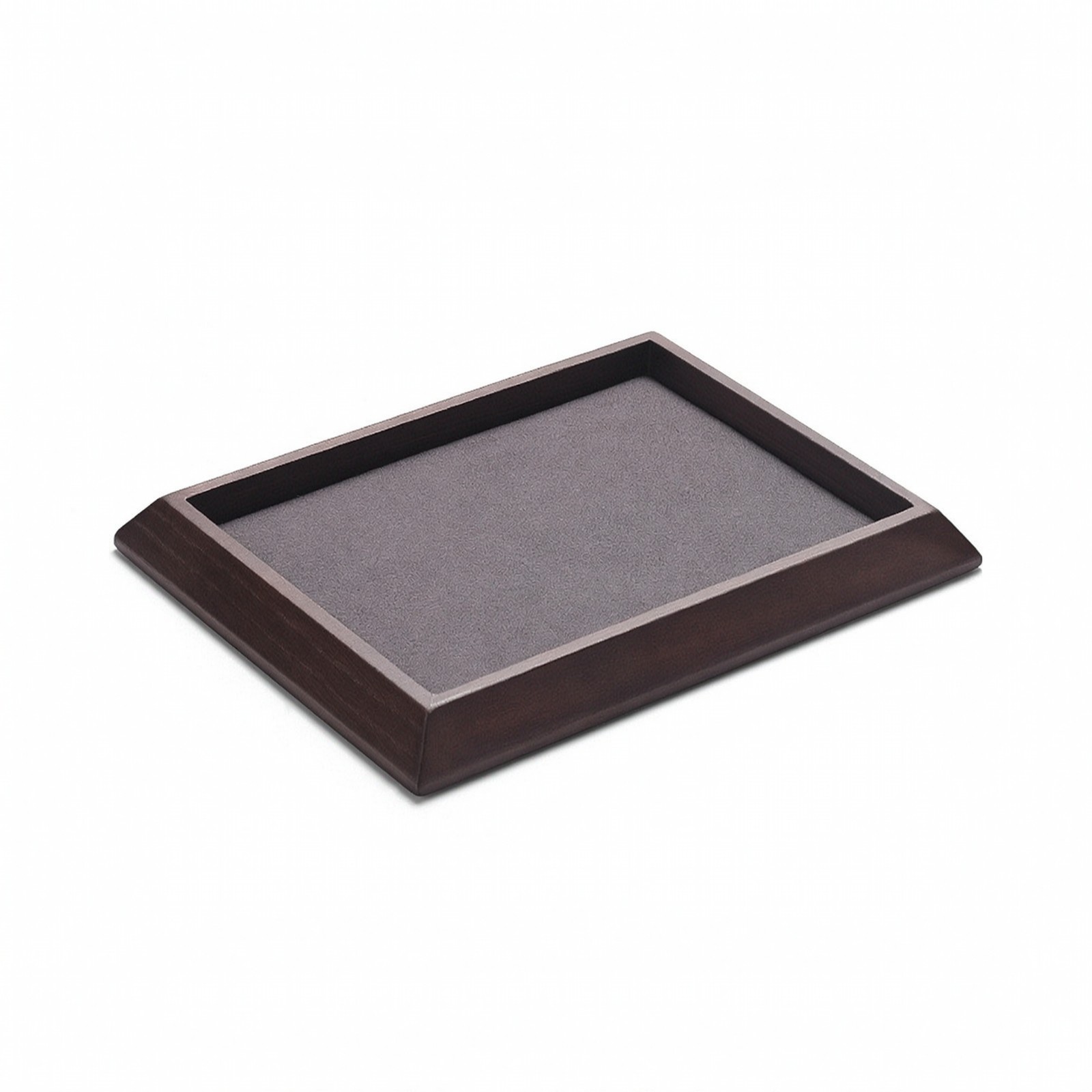 Wooden Jewelry Tray Versatile Jewelry Tray with Felt Cushioned Lining