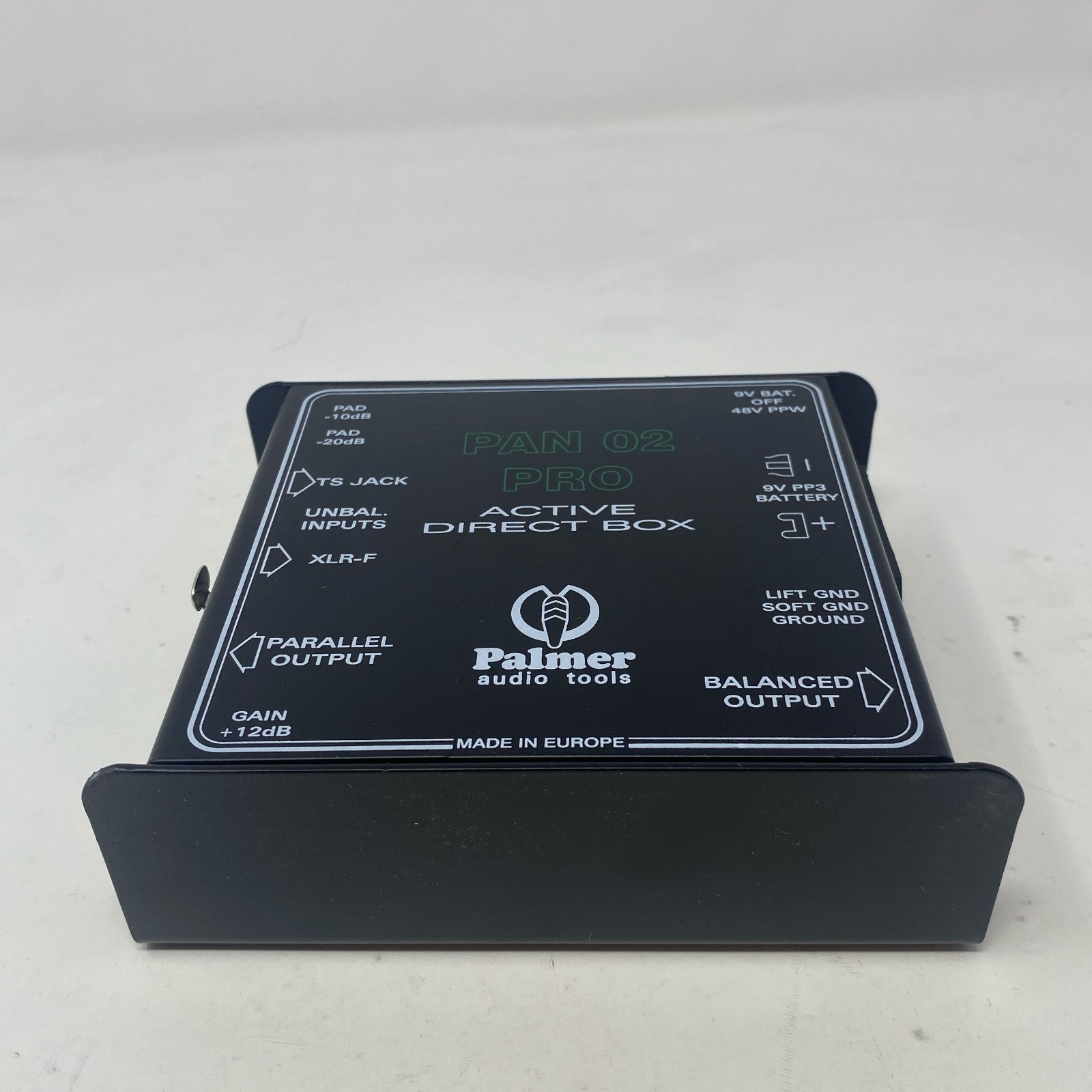 Palmer PAN 02 PRO Active DI Box - Black