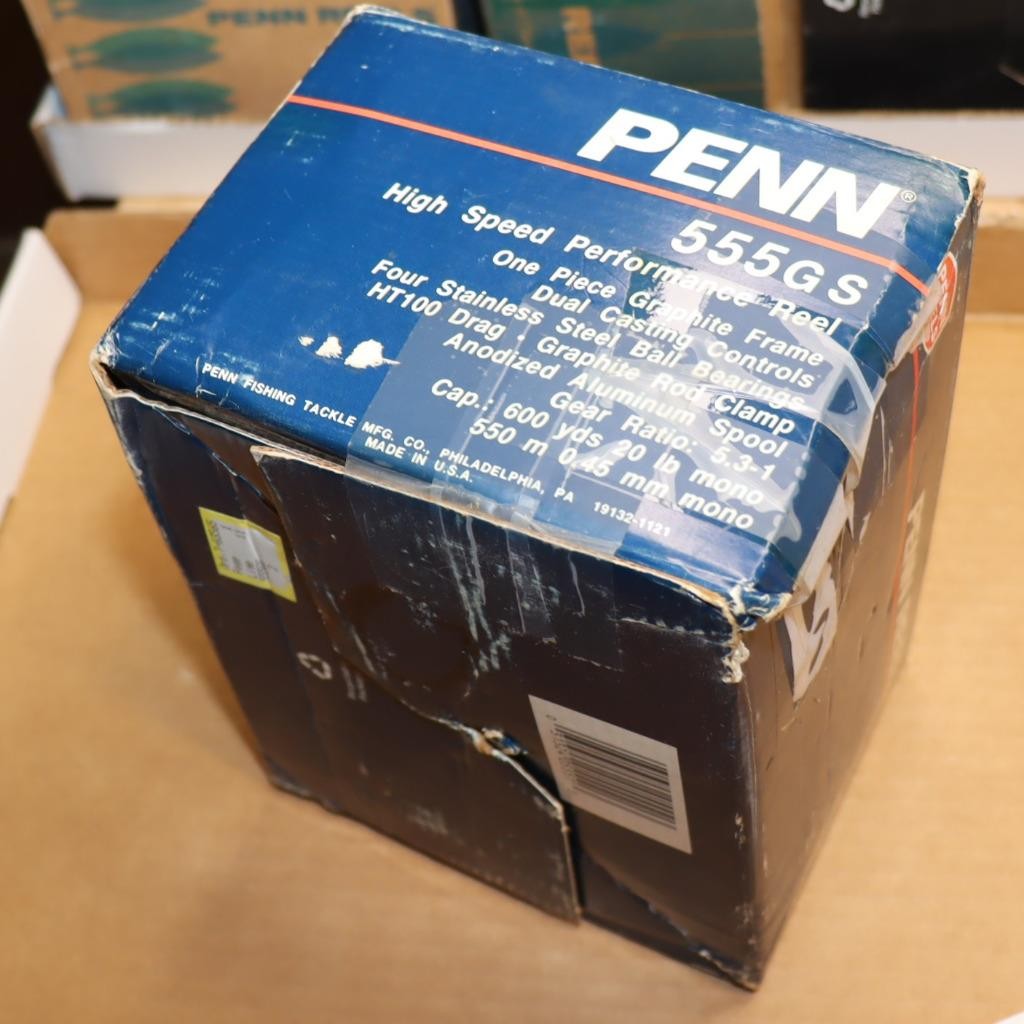 *NO REEL* Penn Reels 555GS Box ONLY BK#80