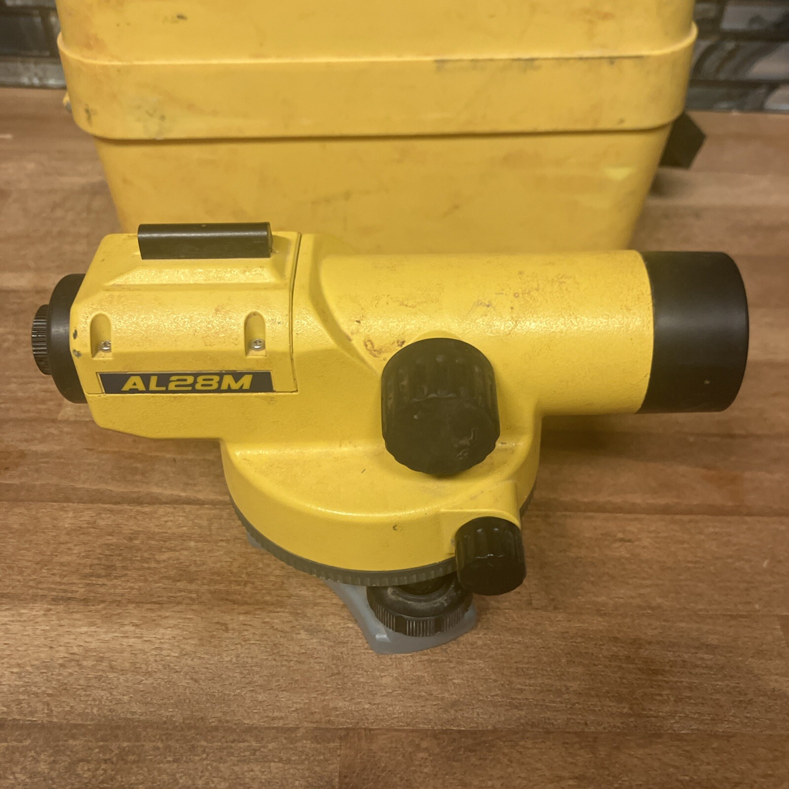 Spectra Precision AL28M Survey Construction Auto Level with Hard Case Untested