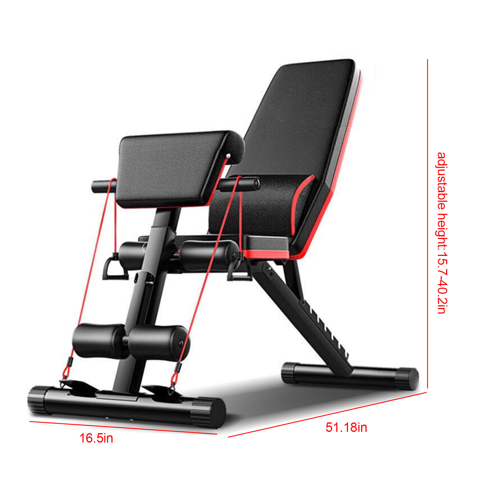 Adjustable Multifunctional Weight Bench for Full Body Workout