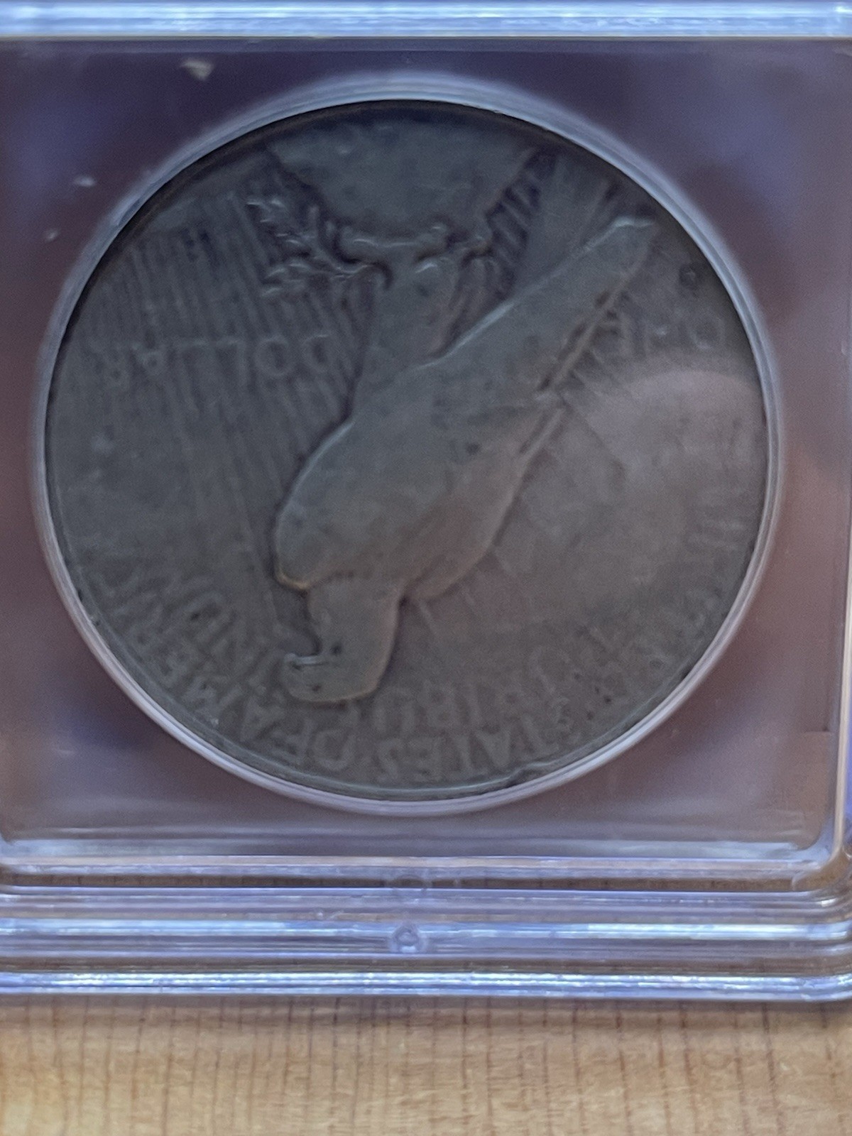 ICG Genuine 1935-S Silver Peace Dollar