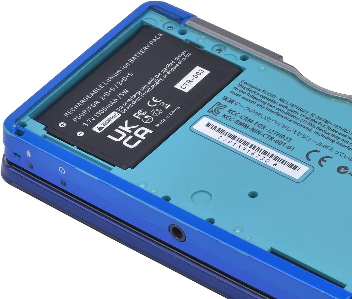 NEW Replacement Rechargable Battery for Nintendo 3DS 2DS CTR-003 001 1300mAh
