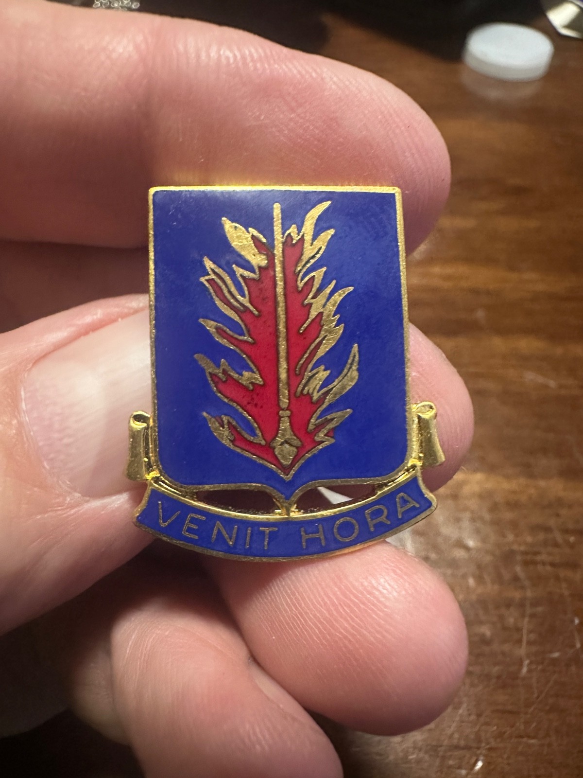 US Military 97th Bomb Group DI Pinback Meyer